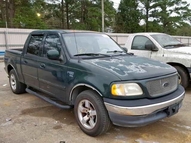 1FTRW07LX1KC10651 - 2001 FORD F150 SUPER GREEN photo 1