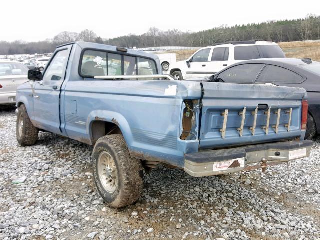 1FTCR10A2MUD91930 - 1991 FORD RANGER GRAY photo 3