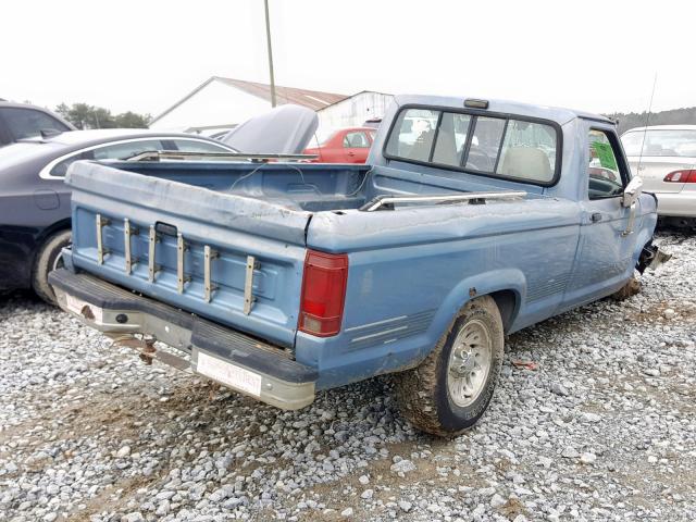 1FTCR10A2MUD91930 - 1991 FORD RANGER GRAY photo 4