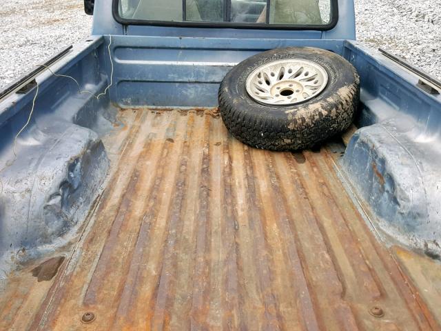 1FTCR10A2MUD91930 - 1991 FORD RANGER GRAY photo 6