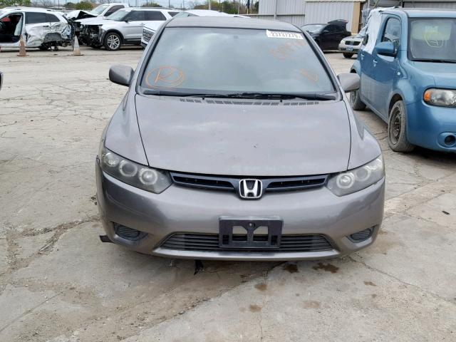 2HGFG12628H501946 - 2008 HONDA CIVIC LX GRAY photo 9