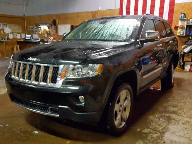 1C4RJFCG1CC225627 - 2012 JEEP GRAND CHER BLACK photo 2