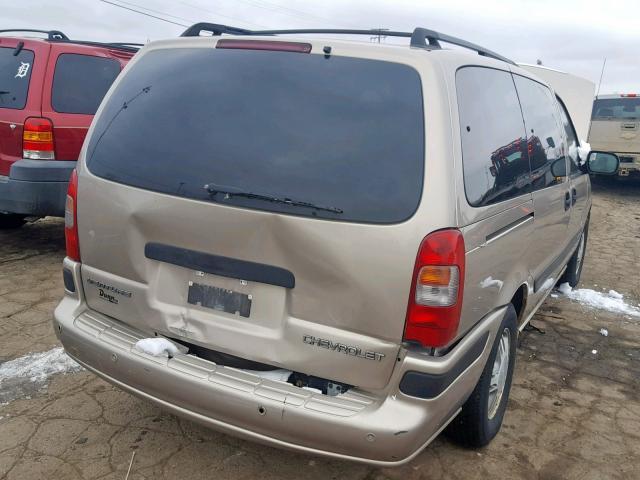 1GNDX13E74D126386 - 2004 CHEVROLET VENTURE LU BROWN photo 4