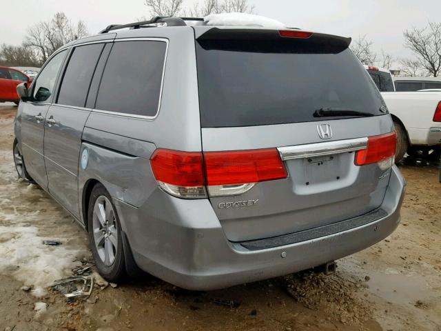 5FNRL38968B015716 - 2008 HONDA ODYSSEY TO GRAY photo 3