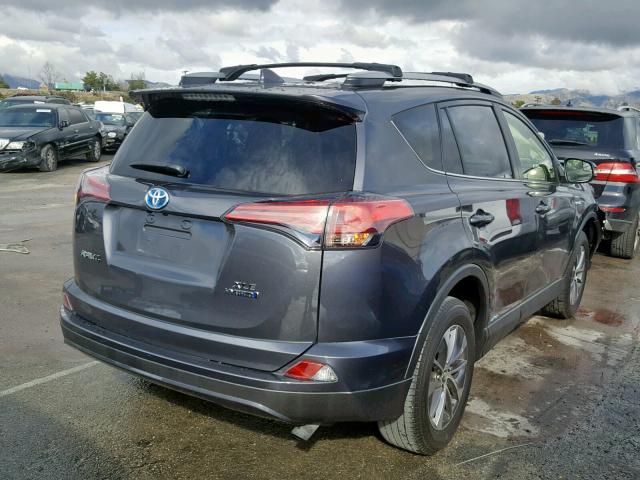 JTMRJREV0HD103274 - 2017 TOYOTA RAV4 HV LE GRAY photo 4