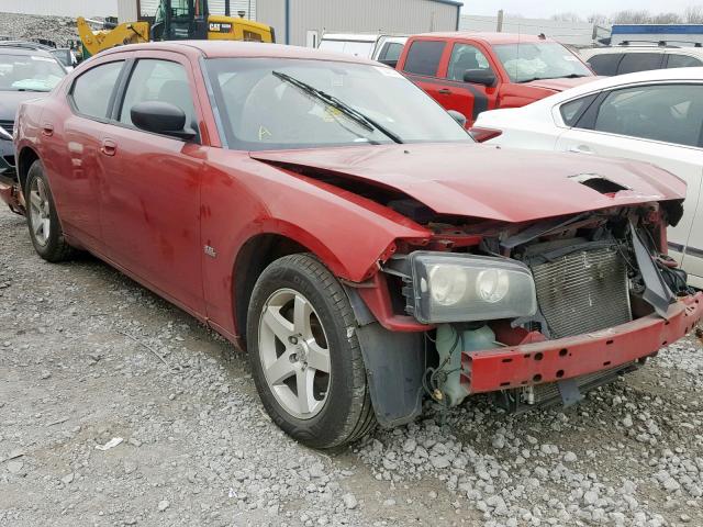 2B3KA33V69H544320 - 2009 DODGE CHARGER SX RED photo 1