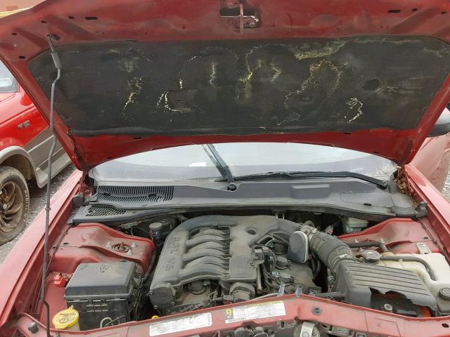 2B3KA33V69H544320 - 2009 DODGE CHARGER SX RED photo 7