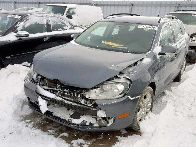 3VWPL7AJXBM694067 - 2011 VOLKSWAGEN JETTA TDI SILVER photo 2