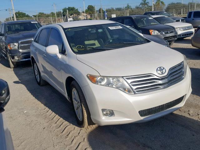 4T3ZE11A79U019160 - 2009 TOYOTA VENZA BASE WHITE photo 1