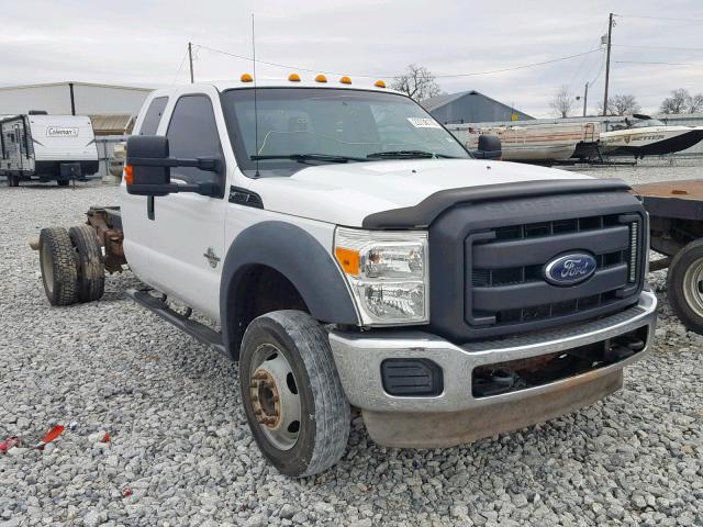 1FD0X5GT0CEC43044 - 2012 FORD F550 SUPER WHITE photo 1