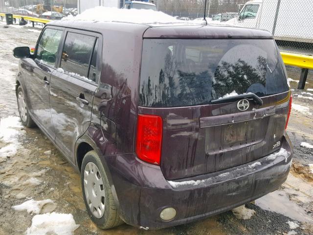 JTLKE50E591087411 - 2009 TOYOTA SCION XB Күлгін фото 3