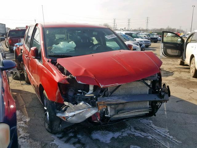 2C4RDGBG4FR684807 - 2015 DODGE GRAND CARA MAROON photo 1