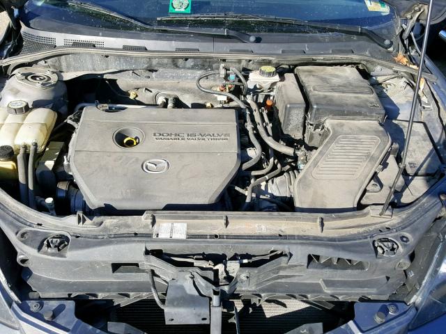 JM1BK343171732828 - 2007 MAZDA 3 HATCHBAC GRAY photo 7