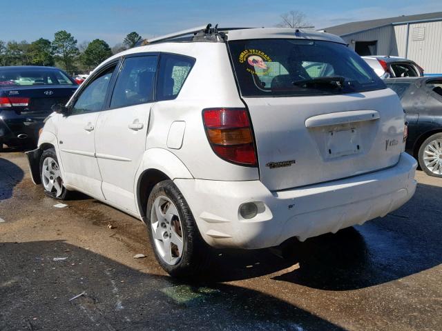 5Y2SL64874Z455044 - 2004 PONTIAC VIBE WHITE photo 3