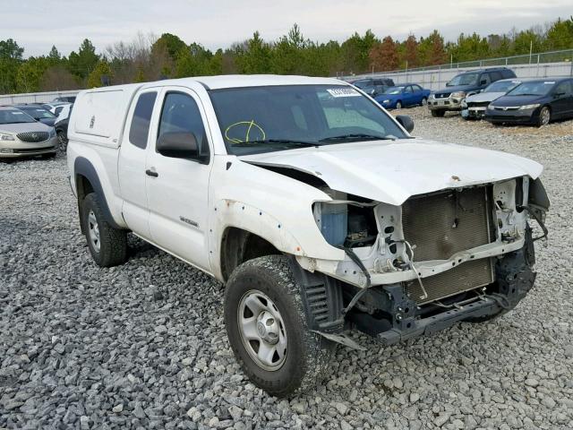 5TFTX4GN6EX033732 - 2014 TOYOTA TACOMA PRE WHITE photo 1