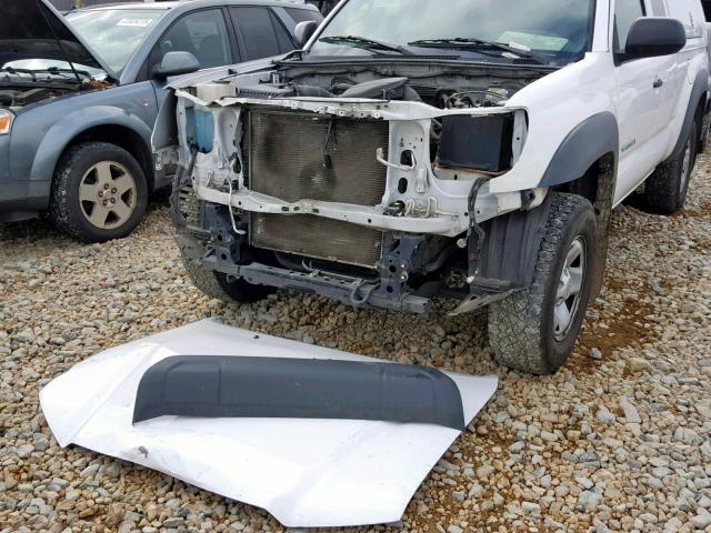 5TFTX4GN6EX033732 - 2014 TOYOTA TACOMA PRE WHITE photo 9