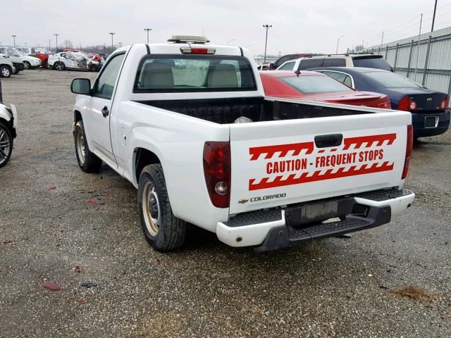 1GCCSBF97C8155241 - 2012 CHEVROLET COLORADO WHITE photo 3