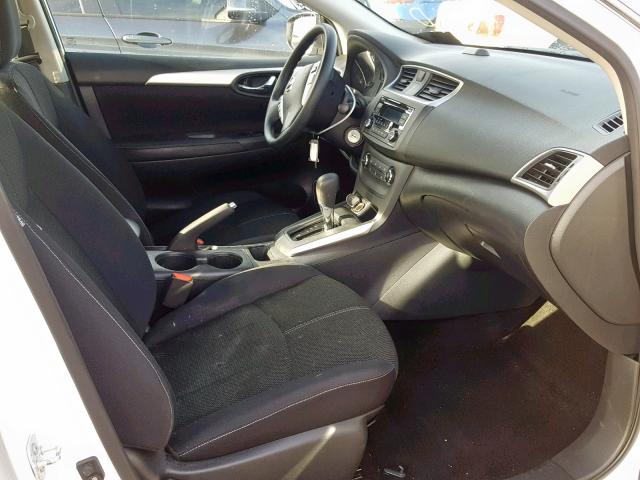 3N1AB7AP1GY308221 - 2016 NISSAN SENTRA S WHITE photo 5