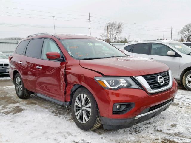 5N1DR2MN1HC677735 - 2017 NISSAN PATHFINDER RED photo 1