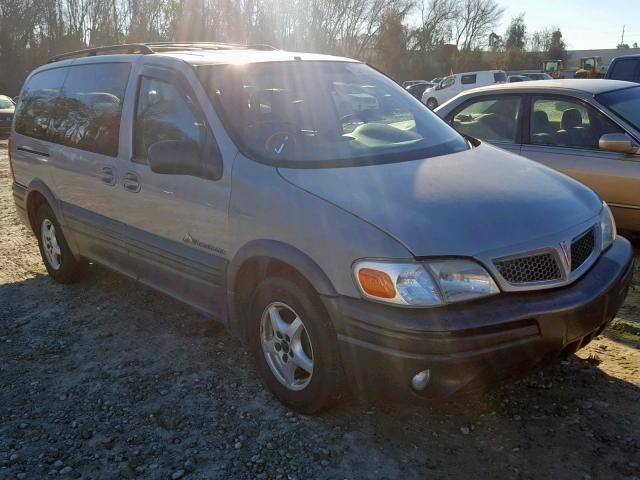 1GMDX03E81D247597 - 2001 PONTIAC MONTANA SILVER photo 1