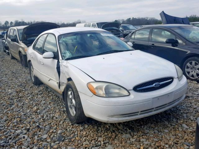 1FAFP55U73A133857 - 2003 FORD TAURUS SES WHITE photo 1