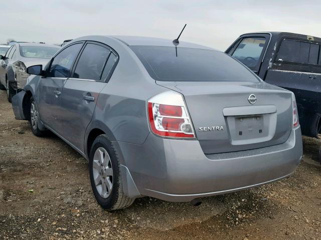 3N1AB61E68L709612 - 2008 NISSAN SENTRA 2.0 GRAY photo 3