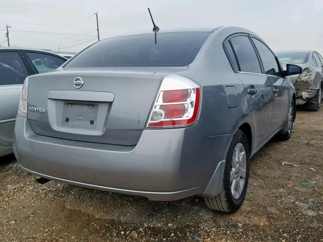 3N1AB61E68L709612 - 2008 NISSAN SENTRA 2.0 GRAY photo 4