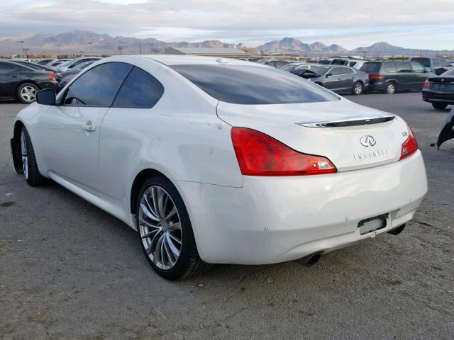 JN1CV6EK9DM920500 - 2013 INFINITI G37 JOURNE WHITE photo 3