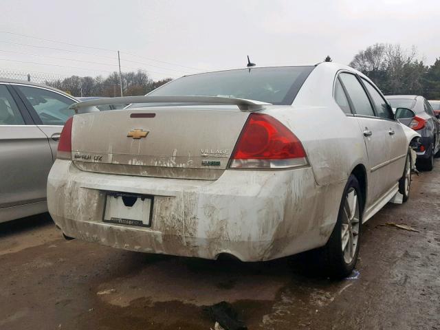 2G1WC5E36C1163951 - 2012 CHEVROLET IMPALA LTZ WHITE photo 4