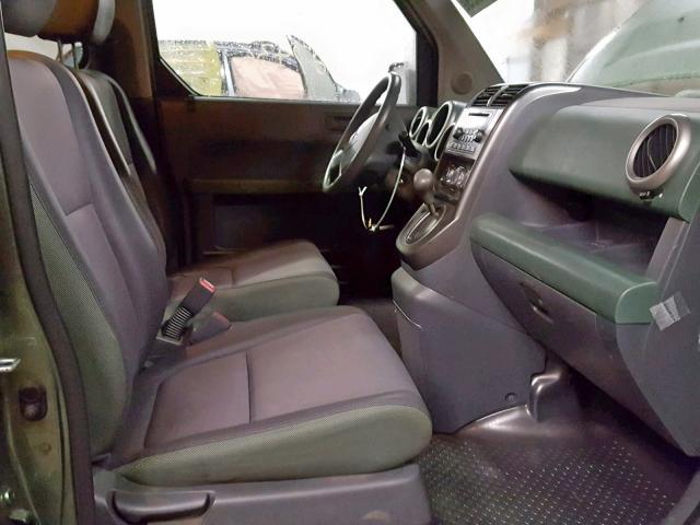 5J6YH28683L044177 - 2003 HONDA ELEMENT EX GREEN photo 5