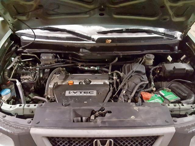 5J6YH28683L044177 - 2003 HONDA ELEMENT EX GREEN photo 7