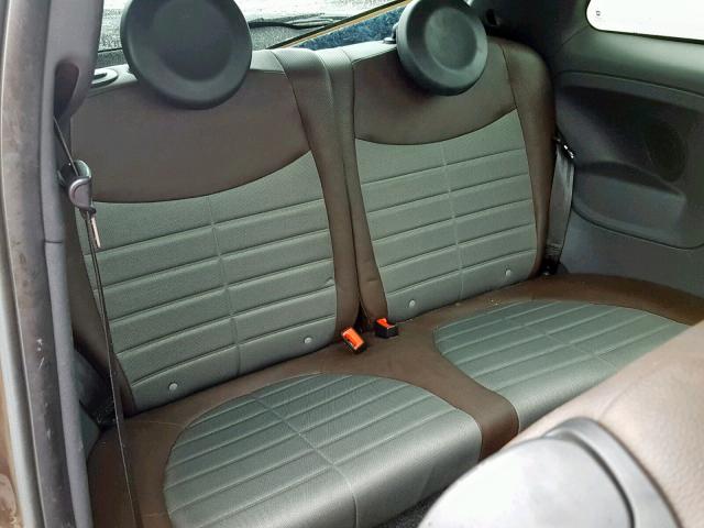 3C3CFFBR4CT164311 - 2012 FIAT 500 SPORT 棕色 照片 6