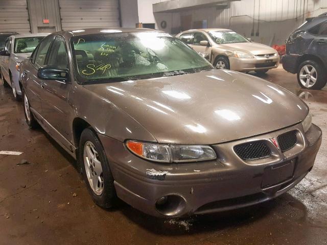 1G2WP52K91F259526 - 2001 PONTIAC GRAND PRIX BROWN photo 1