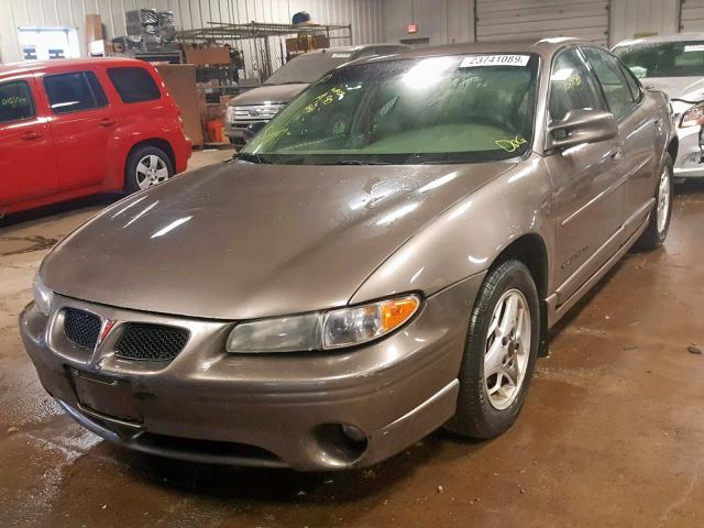 1G2WP52K91F259526 - 2001 PONTIAC GRAND PRIX BROWN photo 2