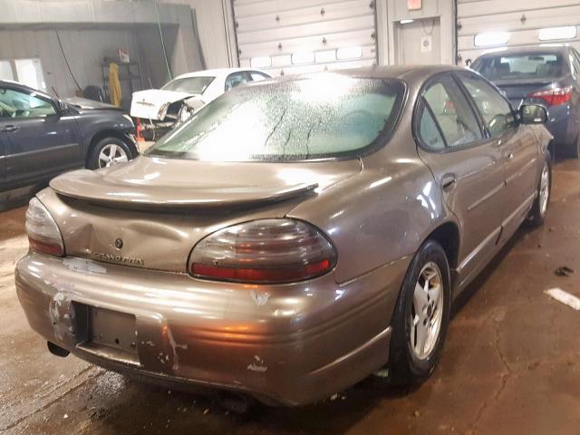 1G2WP52K91F259526 - 2001 PONTIAC GRAND PRIX BROWN photo 4