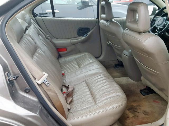 1G2WP52K91F259526 - 2001 PONTIAC GRAND PRIX BROWN photo 6