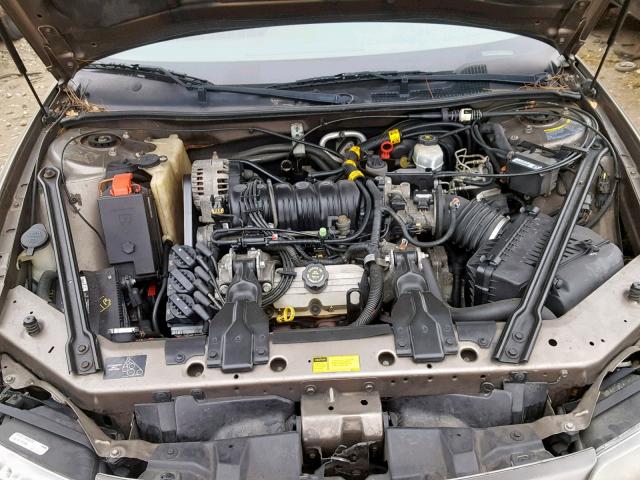 1G2WP52K91F259526 - 2001 PONTIAC GRAND PRIX BROWN photo 7