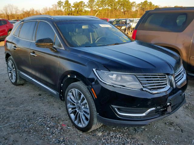 2LMPJ6LR0HBL49209 - 2017 LINCOLN MKX RESERV BLACK photo 1