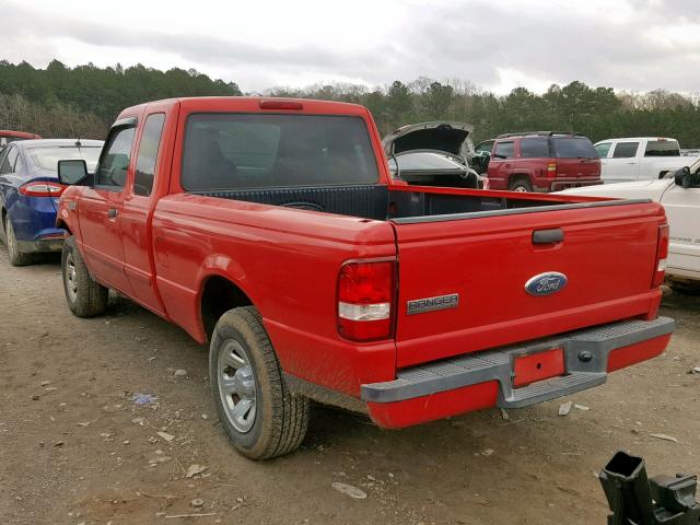 1FTYR44U16PA40164 - 2006 FORD RANGER SUP RED photo 3