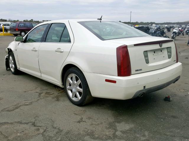 1G6DC67AX60215505 - 2006 CADILLAC STS WHITE photo 3