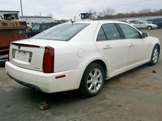 1G6DC67AX60215505 - 2006 CADILLAC STS WHITE photo 4