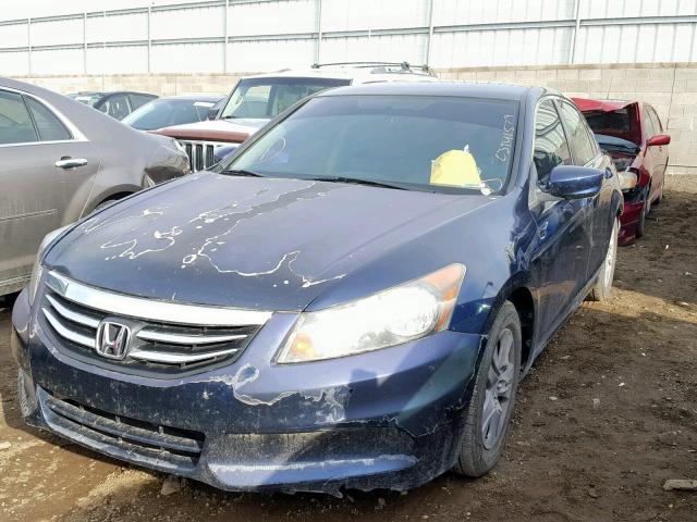 1HGCP2F47CA012564 - 2012 HONDA ACCORD LXP BLUE photo 2