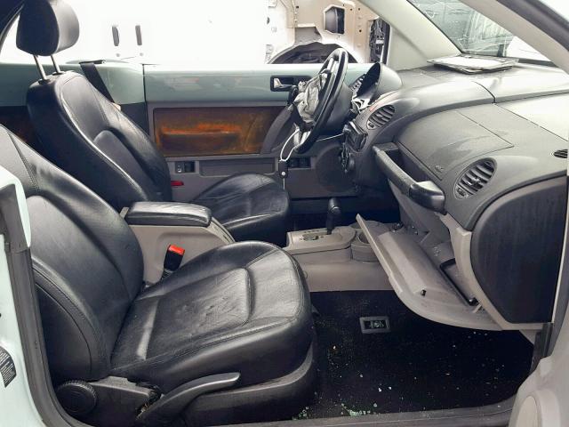 3VWCD31Y24M319701 - 2004 VOLKSWAGEN NEW BEETLE Dəniz mavisi foto 5