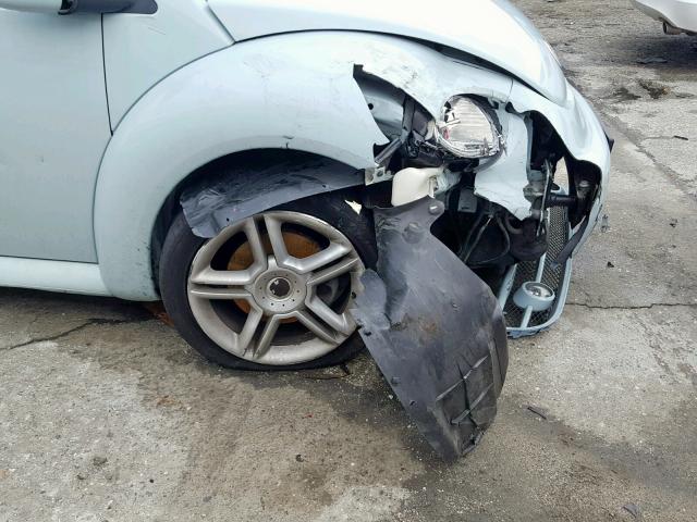 3VWCD31Y24M319701 - 2004 VOLKSWAGEN NEW BEETLE Dəniz mavisi foto 9