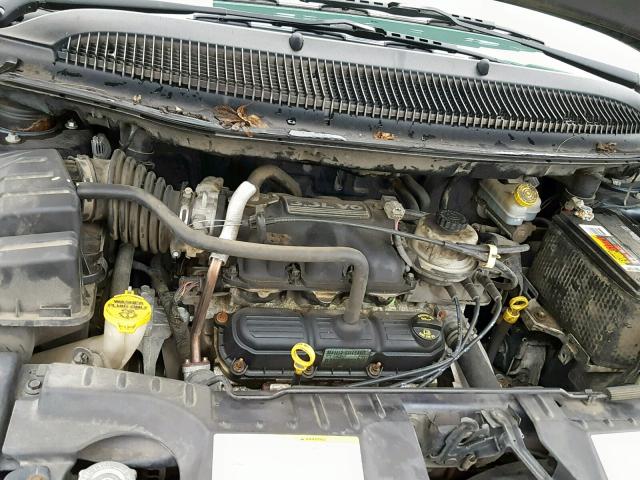 1D4GP45R07B172619 - 2007 DODGE CARAVAN SX BLUE photo 7