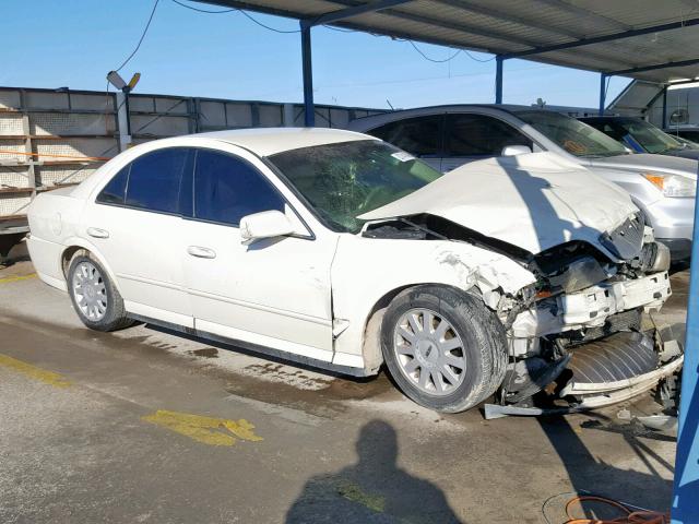 1LNHM86S15Y633562 - 2005 LINCOLN LS WHITE photo 1