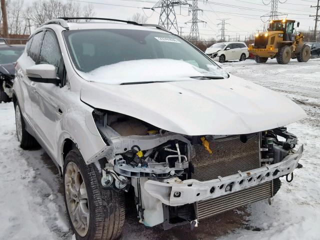 1FMCU9J95DUD76285 - 2013 FORD ESCAPE TIT WHITE photo 1