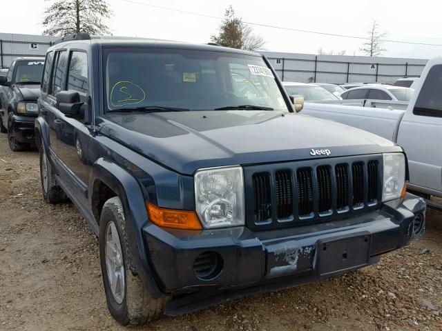 1J8HH48K18C128288 - 2008 JEEP COMMANDER GREEN photo 1
