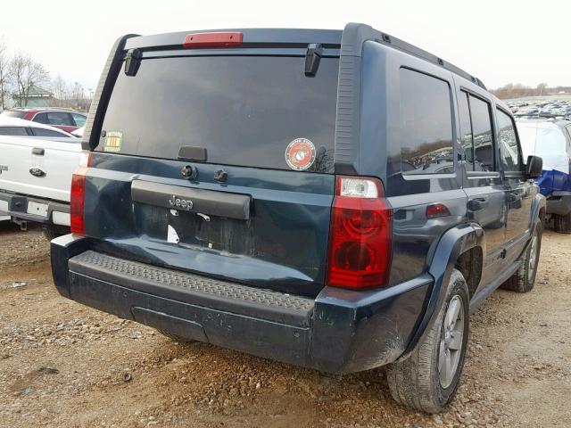 1J8HH48K18C128288 - 2008 JEEP COMMANDER GREEN photo 4