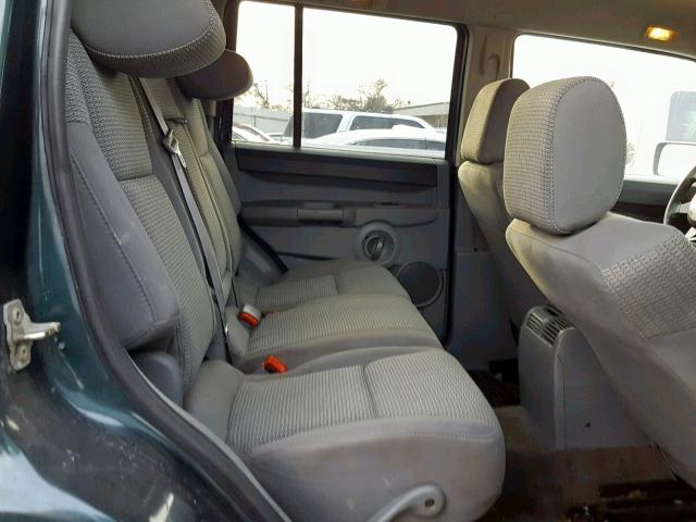 1J8HH48K18C128288 - 2008 JEEP COMMANDER GREEN photo 6